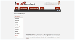 Desktop Screenshot of discountofficedepot.co.za