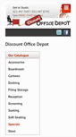 Mobile Screenshot of discountofficedepot.co.za